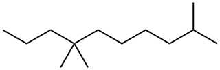 2,7,7-Trimethyldecane 结构式