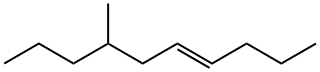 4-Decene, 7-methyl-, (E)- 结构式
