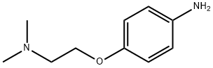 N-[2-(4-氨基苯氧基)乙基]-N,N-二甲基胺 结构式