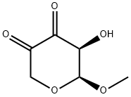 2H-Pyran-3,4-dione, dihydro-5-hydroxy-6-methoxy-, (5S,6S)- (9CI) 结构式