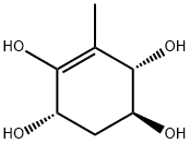 2-Cyclohexene-1,2,4,5-tetrol, 3-methyl-, (1S,4S,5S)- (9CI) 结构式