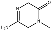 2(1H)-Pyrazinone,5-amino-3,6-dihydro-1-methyl- 结构式