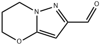 5H,6H,7H-吡唑并[3,2-B][1,3]噁嗪-2-甲醛 结构式