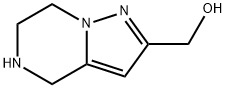 (4,5,6,7-TETRAHYDROPYRAZOLO[1,5-A]PYRAZIN-2-YL)METHANOL 结构式