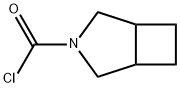 3-Azabicyclo[3.2.0]heptane-3-carbonyl chloride (9CI) 结构式