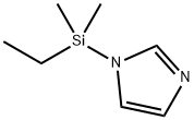 1-(二甲基乙基甲硅烷基)咪唑[二甲基乙基硅化剂] 结构式