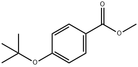 4-(叔丁氧基)苯甲酸甲酯 结构式