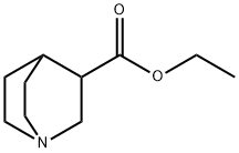 ETHYL 3-QUINUCLIDINECARBOXYLATE 结构式