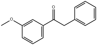 3'-METHOXY-2-PHENYLACETOPHENONE 结构式