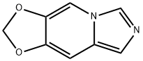 1,3-Dioxolo[4,5-d]imidazo[1,5-a]pyridine(9CI) 结构式