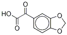 α-Oxo-1,3-benzodioxole-5-acetic Acid 结构式