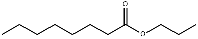 辛酸丙酯 结构式