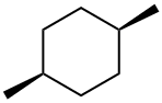 cis-1,4-Dimethylcyclohexane 结构式