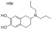 (+/-)-2-DIPROPYLAMINO- 6,7-DIHYDROXY-1,2,3,4-TETRAHYDRONAPHTHALENE 结构式
