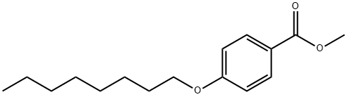 4-正辛氧苯甲酸甲酯 结构式