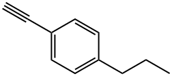 4-丙基苯乙炔 结构式