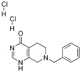 Pyrido[3,4-d]pyriMidin-4(1H)-one, 5,6,7,8-tetrahydro-7-(phenylMethyl)-, dihydrochloride 结构式