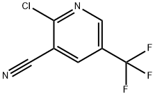 2-氯-5-三氟甲基烟腈 结构式