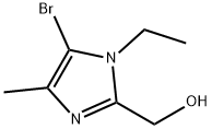 1H-Imidazole-2-methanol,5-bromo-1-ethyl-4-methyl-(9CI) 结构式