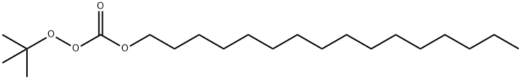O-hexadecyl OO-isopropyl peroxycarbonate 结构式