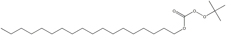 OO-isopropyl O-octadecyl peroxycarbonate 结构式