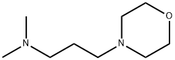 N,N-二甲基-3-(4-吗啉)丙胺 结构式