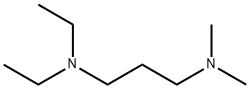 N,N-二乙基-N',N'-二甲基-1,3-丙二胺 结构式