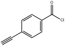 4-乙炔基苯甲酰氯 结构式