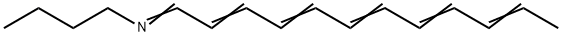 N-(dodec-2,4,6,8,10-pentaenylidene)-n-butylamine 结构式