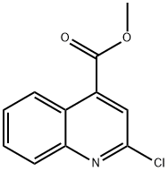 2-氯喹啉-4-甲酸甲酯 结构式