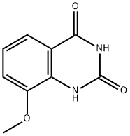 8-甲氧基-2,4(1H,3H)-喹唑啉二酮 结构式