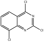 2,4,8-三氯喹唑啉 结构式