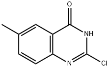 2-氯-6-甲基-4(1H)-喹唑啉酮 结构式