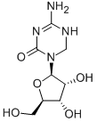 5,6-二氢-5-氮杂胞苷 结构式