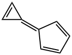 5-(2-Cyclopropen-1-ylidene)-1,3-cyclopentadiene 结构式