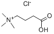 (3-羧丙基)三甲基氯化铵 结构式