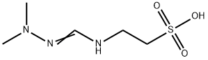 2-[[(Dimethylamino)iminomethyl]amino]ethanesulfonic acid 结构式