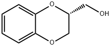(R)-2-羟甲基-1,4-苯并二恶烷 结构式