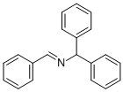 N-苯亚甲基-N-(二苯甲基)胺 结构式