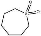 Thiepane 1,1-dioxide 结构式