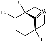 3-Oxabicyclo[3.3.1]nonan-9-one, 6-hydroxy-, (1S,5S)- (9CI) 结构式