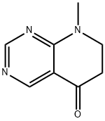 Pyrido[2,3-d]pyrimidin-5(6H)-one, 7,8-dihydro-8-methyl- (9CI) 结构式