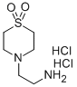 4-THIOMORPHOLINEETHYLAMINE 1,1-DIOXIDE DIHYDROCHLORIDE 结构式