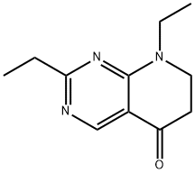 Pyrido[2,3-d]pyrimidin-5(6H)-one, 2,8-diethyl-7,8-dihydro- (9CI) 结构式