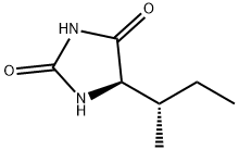 2,4-Imidazolidinedione, 5-[(1S)-1-methylpropyl]-, (5R)- (9CI) 结构式