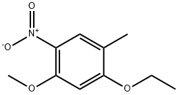 Benzene, 1-ethoxy-5-methoxy-2-methyl-4-nitro- (9CI) 结构式
