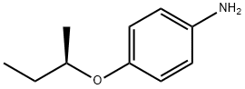 Benzenamine, 4-[(1R)-1-methylpropoxy]- (9CI) 结构式