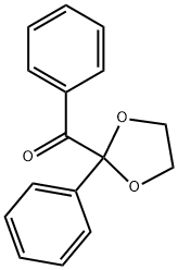 phenyl-(2-phenyl-1,3-dioxolan-2-yl)methanone 结构式