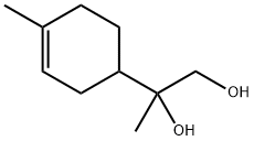 2-(4-甲基-3-环己烯-1-基)丙烷-1,2-二醇 结构式