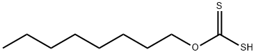 O-辛基二硫代碳酸氢酯 结构式
